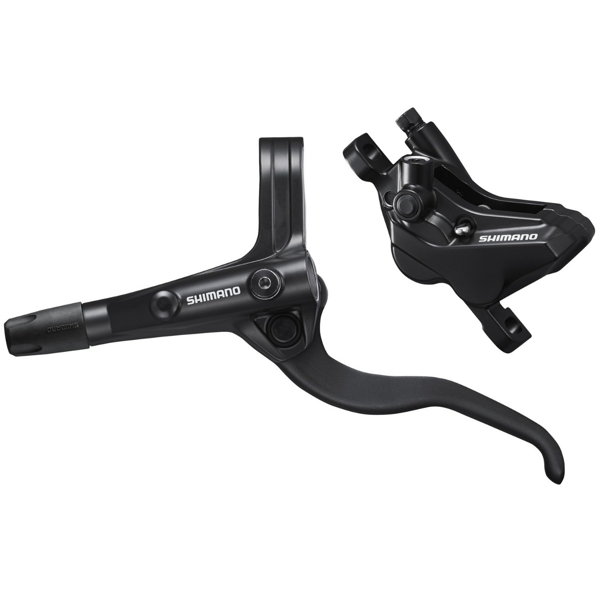Frana pe disc hidraulica Shimano BL-MT401/BR-MT420 Fata, Placute Resin, J-Kit