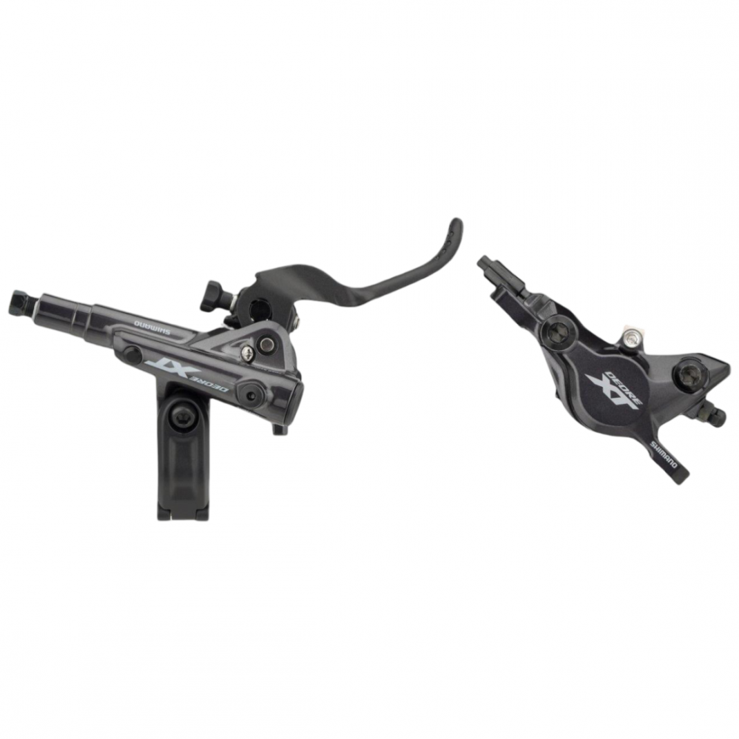 Frana pe disc Shimano Deore XT BL-M8100(L) BR-M8100(F), placute rasina