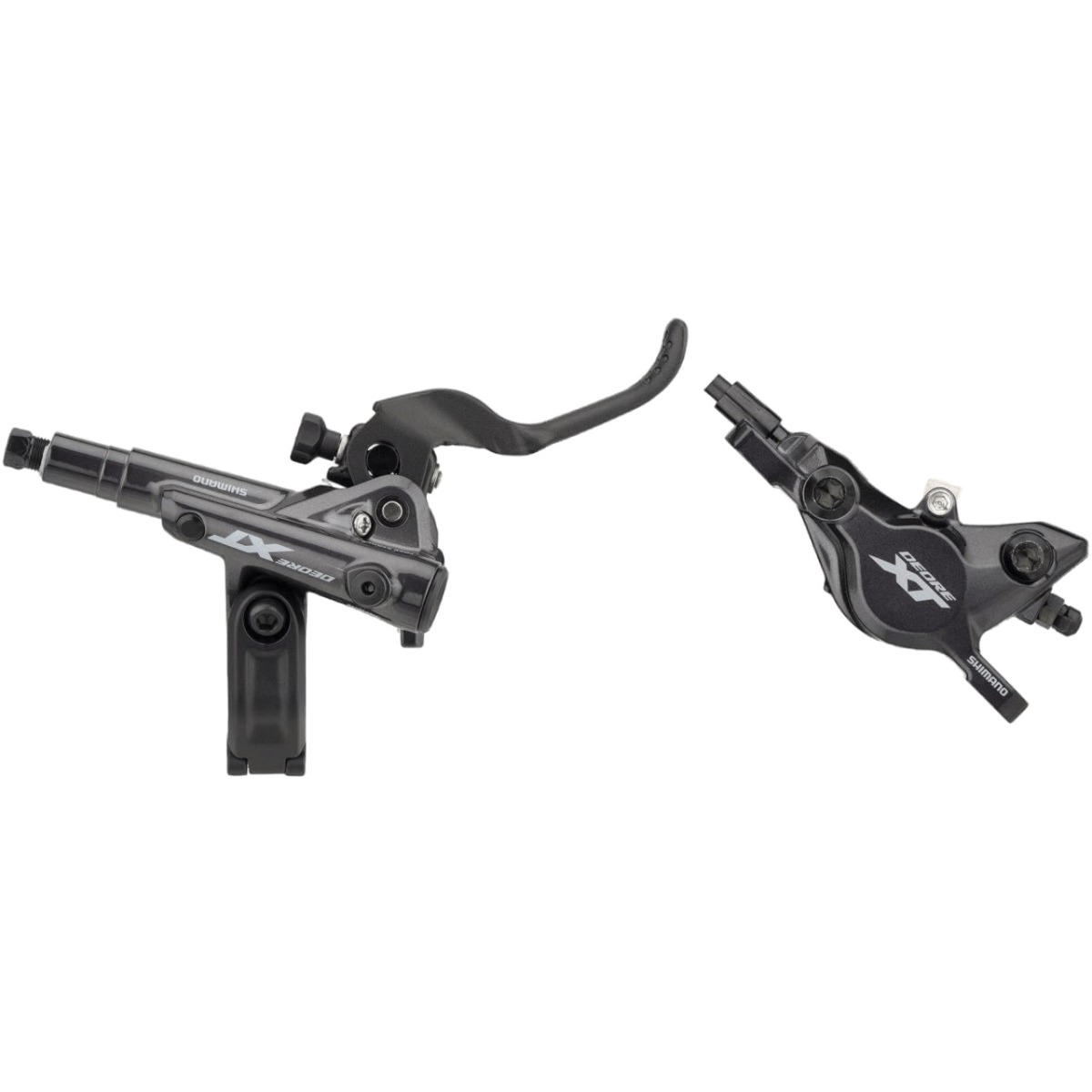 Frana hidraulica pe disc Shimano Deore XT BL-M8100/BR-M8100 I-Spec EV spate, rasina