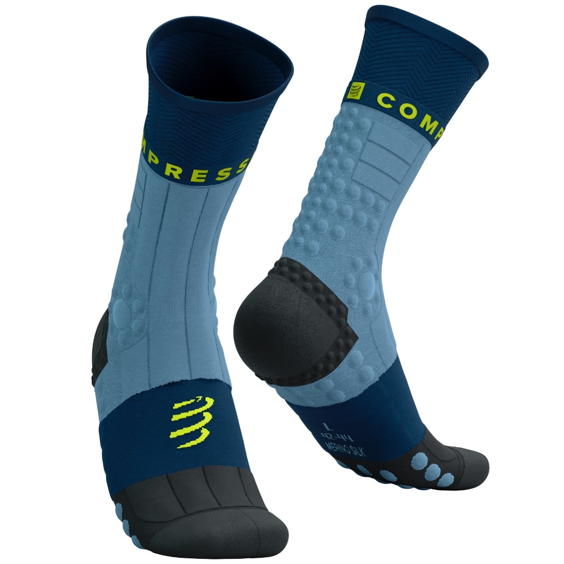 Sosete compresie alergare Compressport Pro Racing Winter Trail