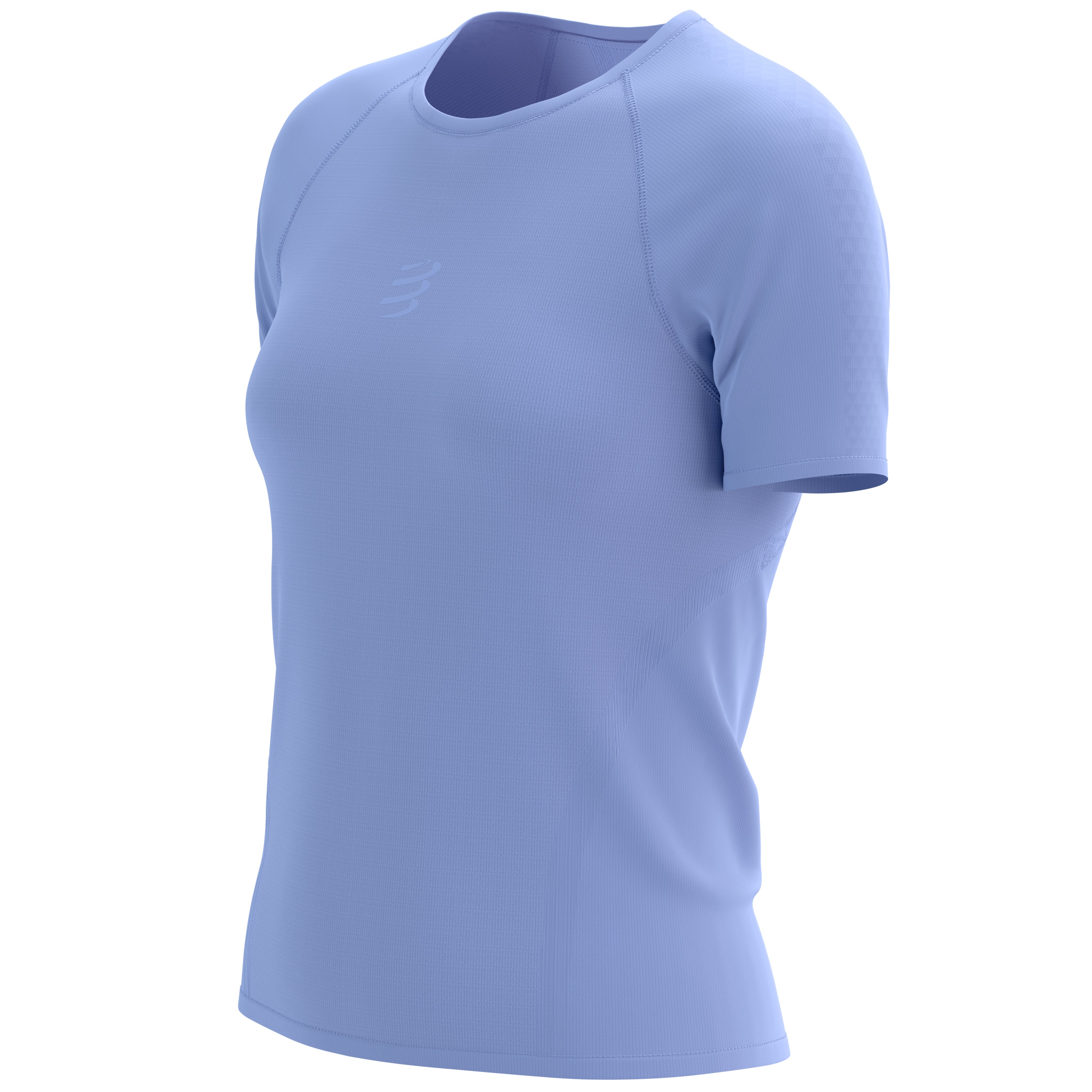 Tricou alergare dama Compressport Trail Racing FW 2025-Bleu-XS