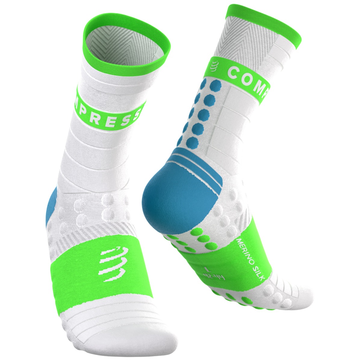 Sosete compresie alergare Compressport Pro Racing Winter Run FW 2026