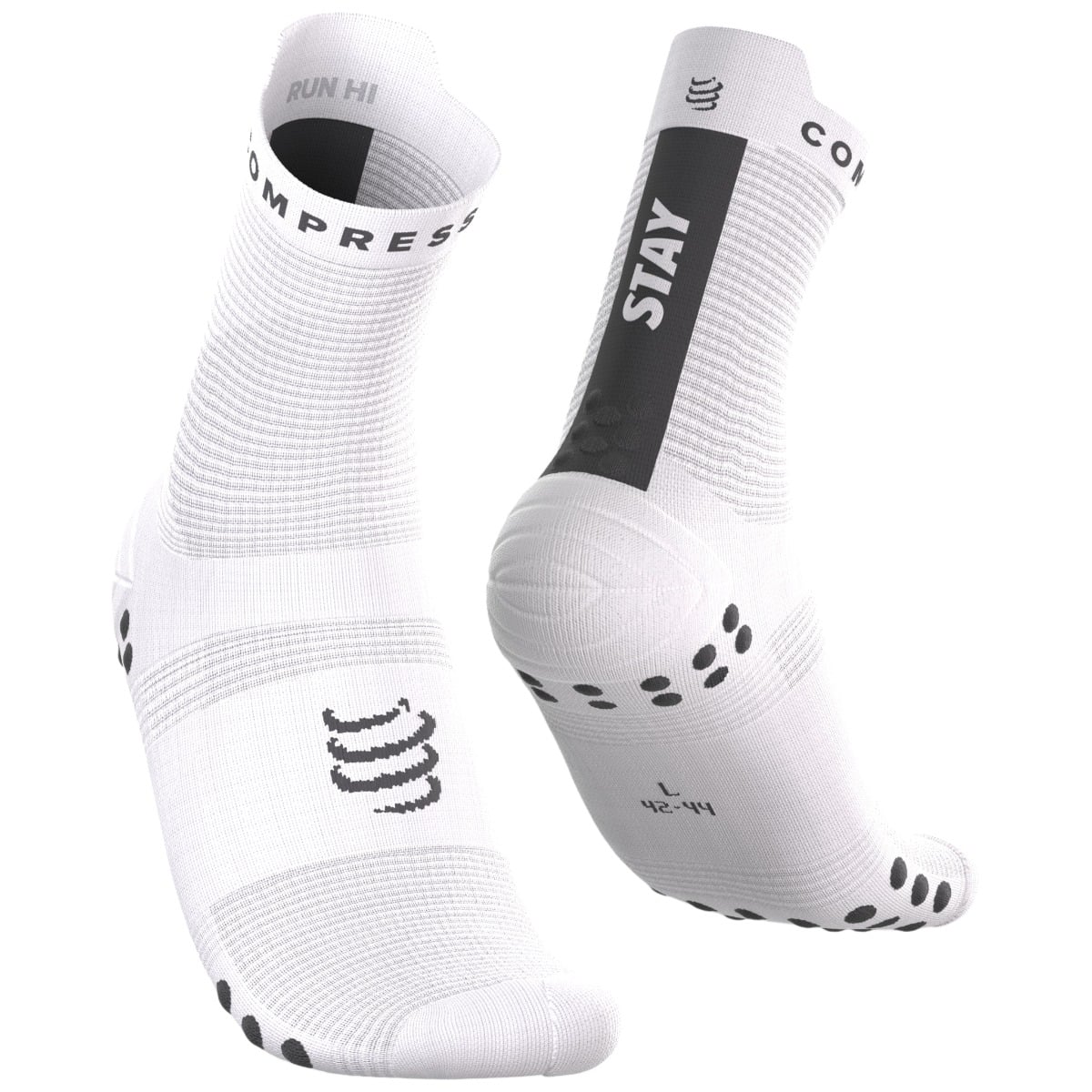 Sosete compresie alergare Compressport Pro Racing V4.0 Run High - Editie Limitata Stay Behind 2026