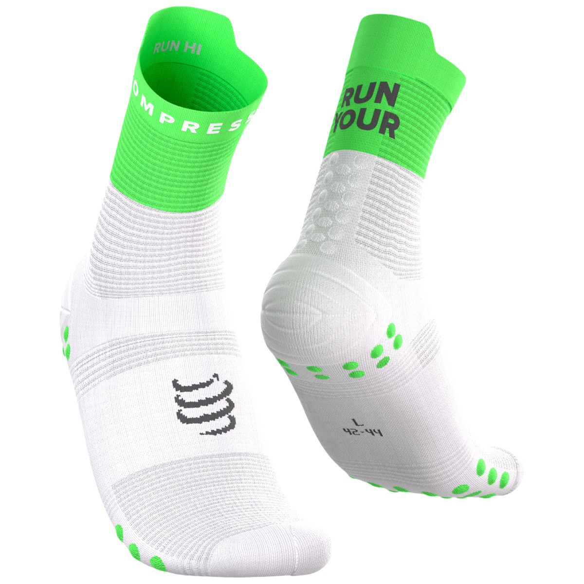 Sosete compresie alergare Compressport Pro Racing v4.0 Run High - Your Race FW 2026