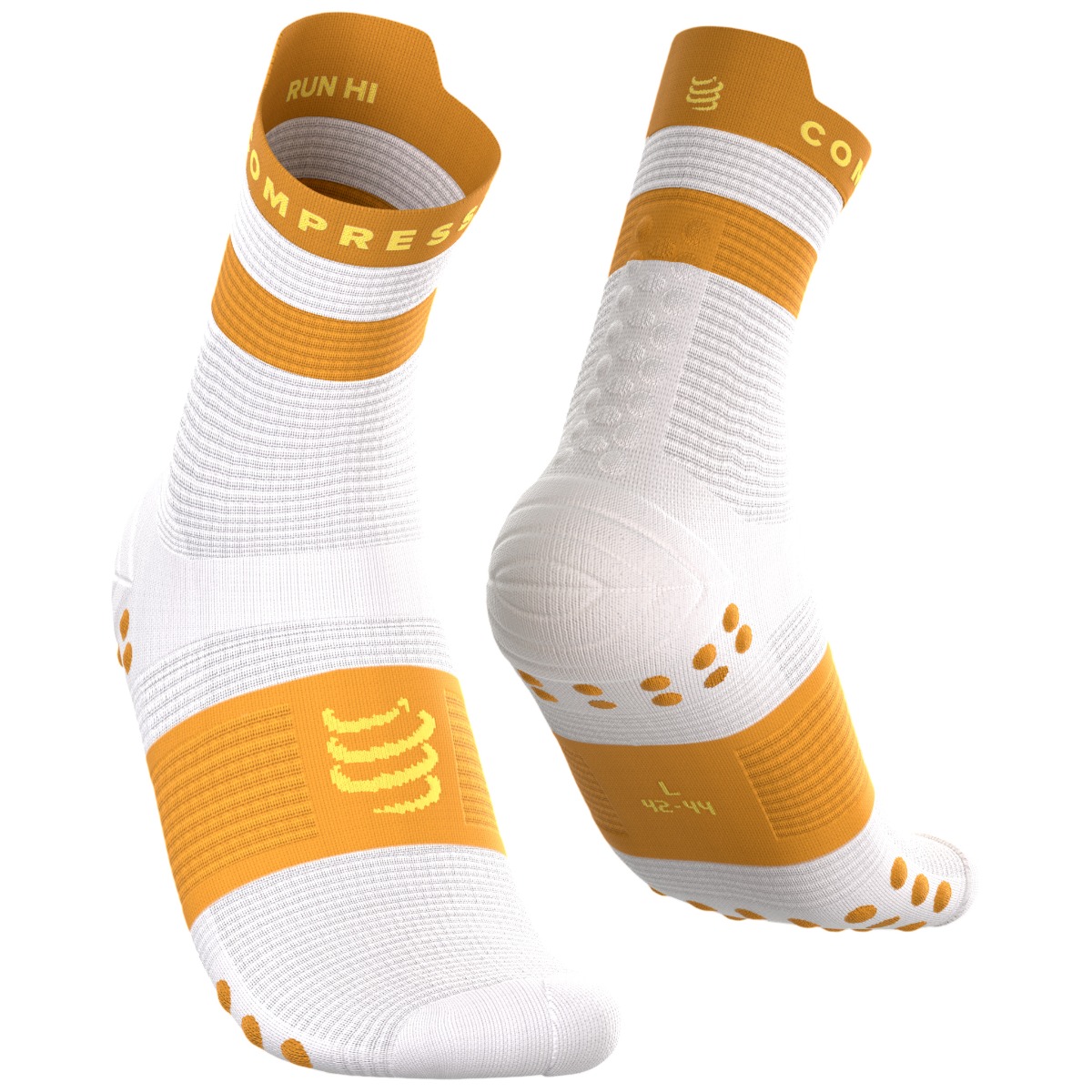 Sosete compresie alergare Compressport Pro Racing v4.0 Run High FW 2026