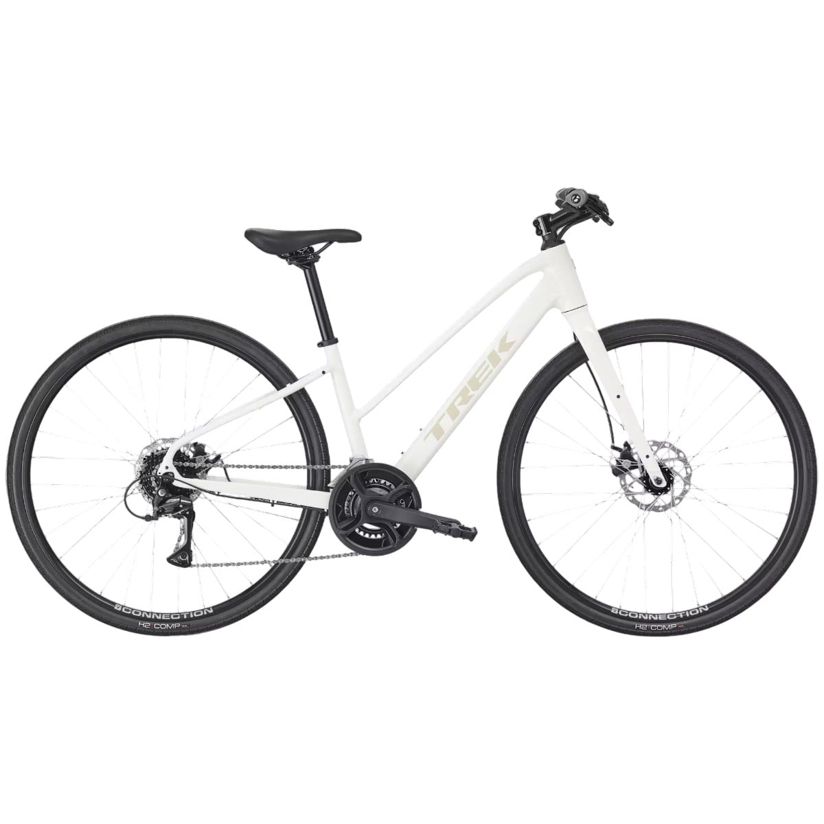 Bicicleta Trek FX 1 Midstep Gen 4 28" 2026-Alb-S