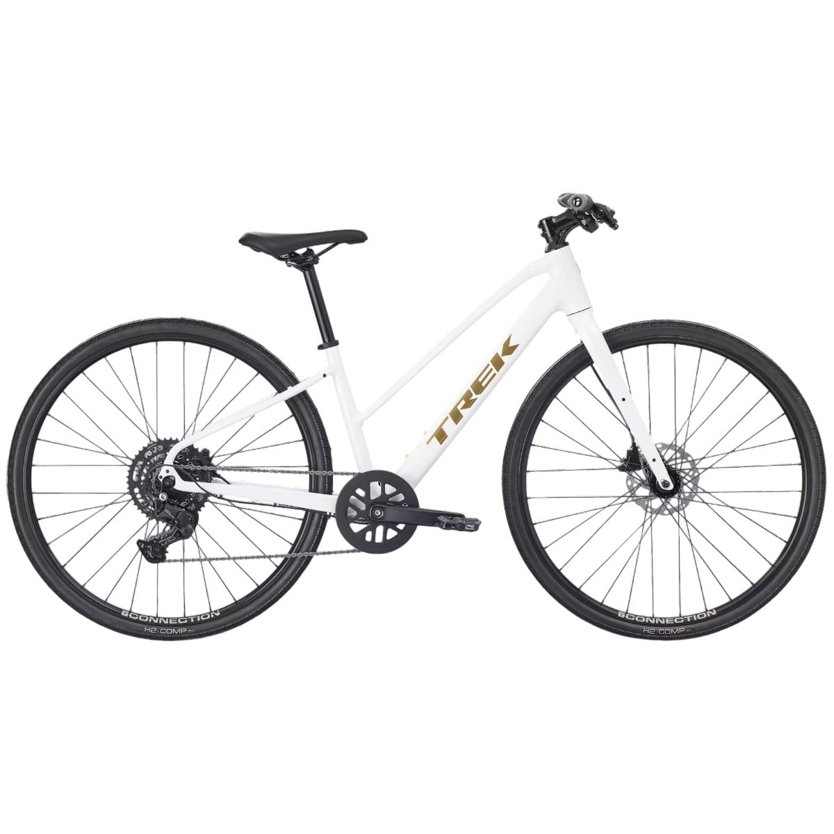 Bicicleta Trek FX 2 Midstep Gen 4 28" 2026-Alb-S