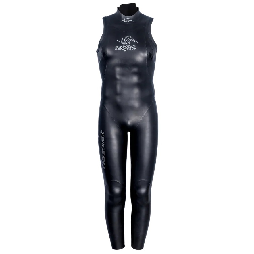 Costum triatlon neopren barbati Sailfish Rocket 4-Negru-M