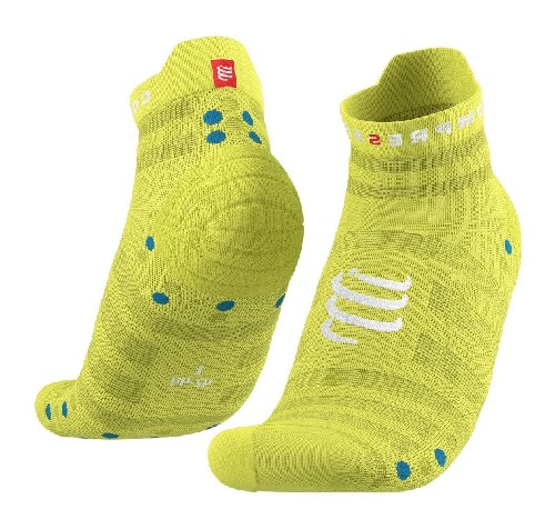 Sosete compresie alergare Compressport Pro Racing V 4.0 Run Low