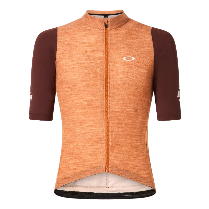 Tricou ciclism barbati Oakley Off Grid-Portocaliu/Grena-S