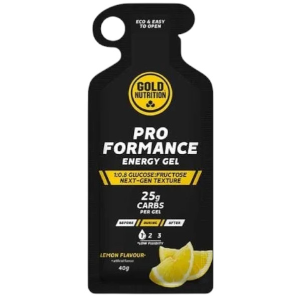 Gel energizant GoldNutrition Pro Formance Aroma de Lamaie, 40g
