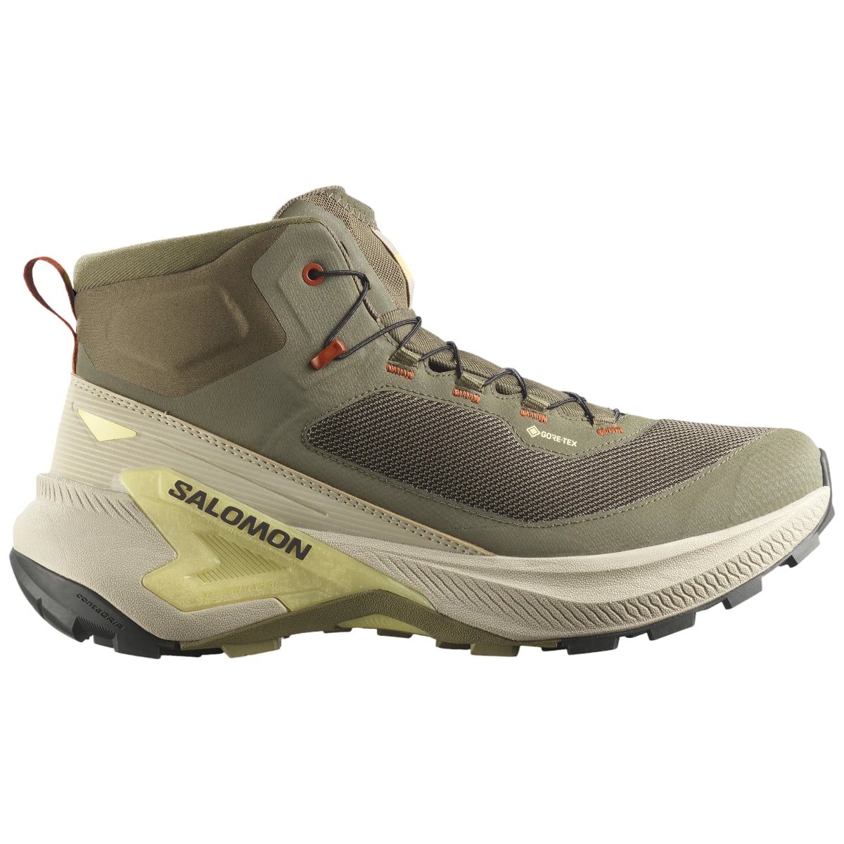 Ghete trekking barbati Salomon Genesis Mid GTX-Kaki-41 1/3
