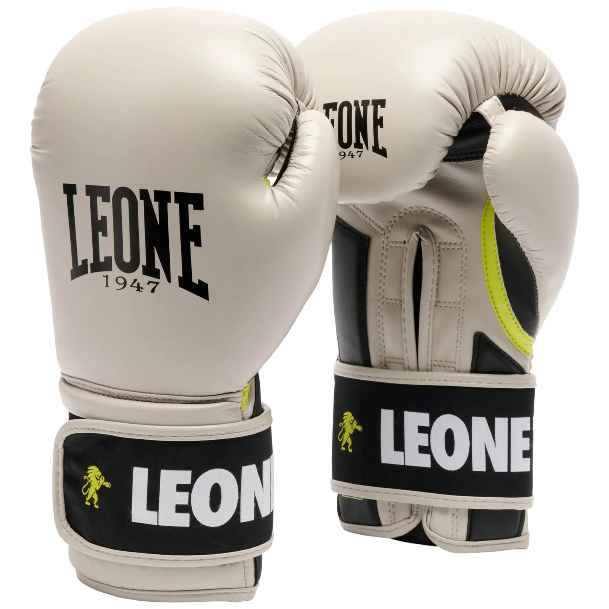 Manusi box Leone Stripe '47-Bej/Negru-14 oz