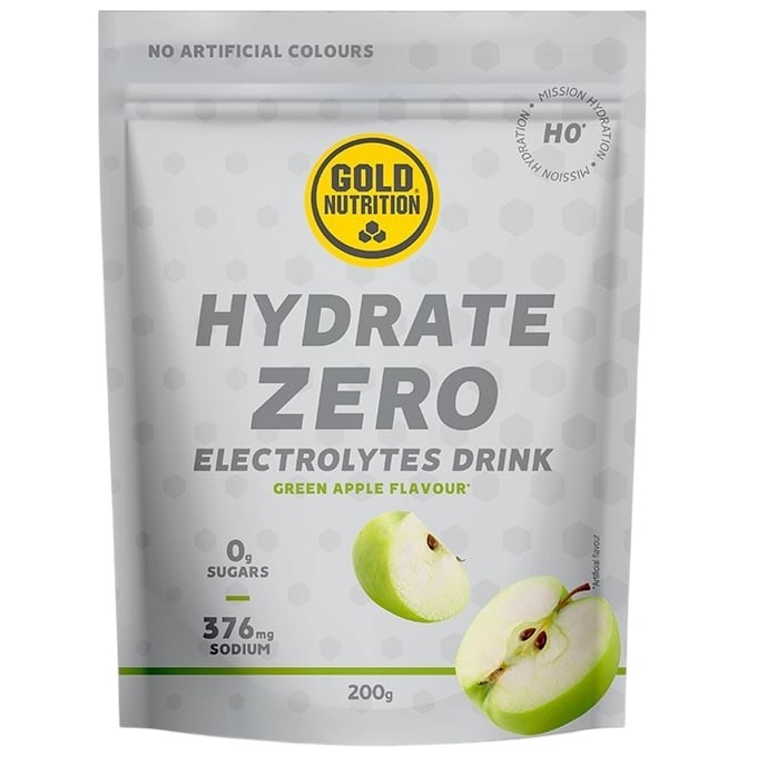 Bautura de hidratare Gold Nutrition Hydrate Zero H0 Aroma de Mere verzi, 200g