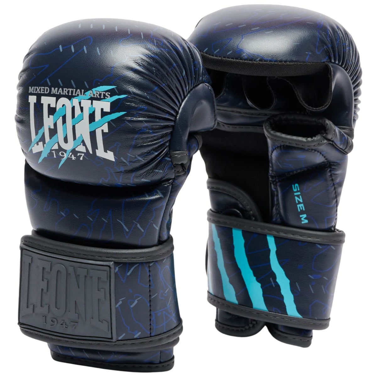 Manusi MMA Leone Primal Instinct Training-Albastru-S