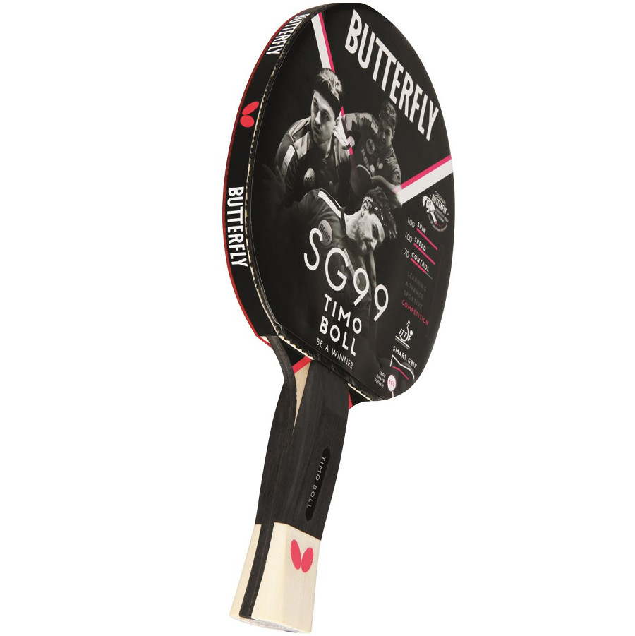 Paleta tenis de masa Butterfly Timo Boll SG99, maner anatomic