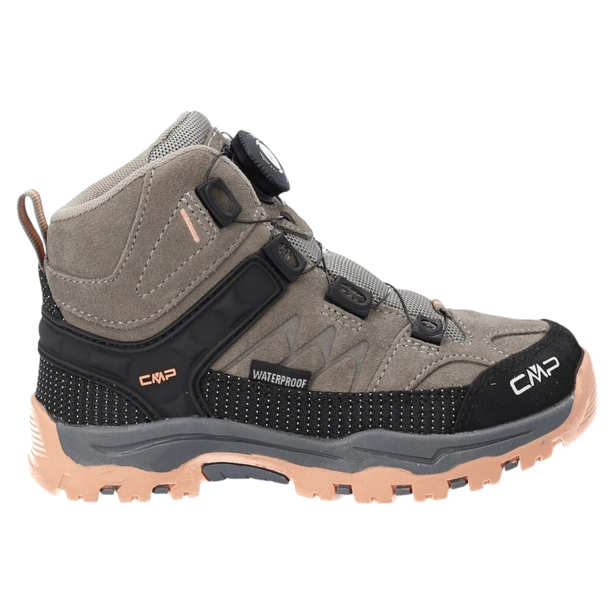 Bocanci trekking copii CMP Kiruna Mid FitGo-Gri-30