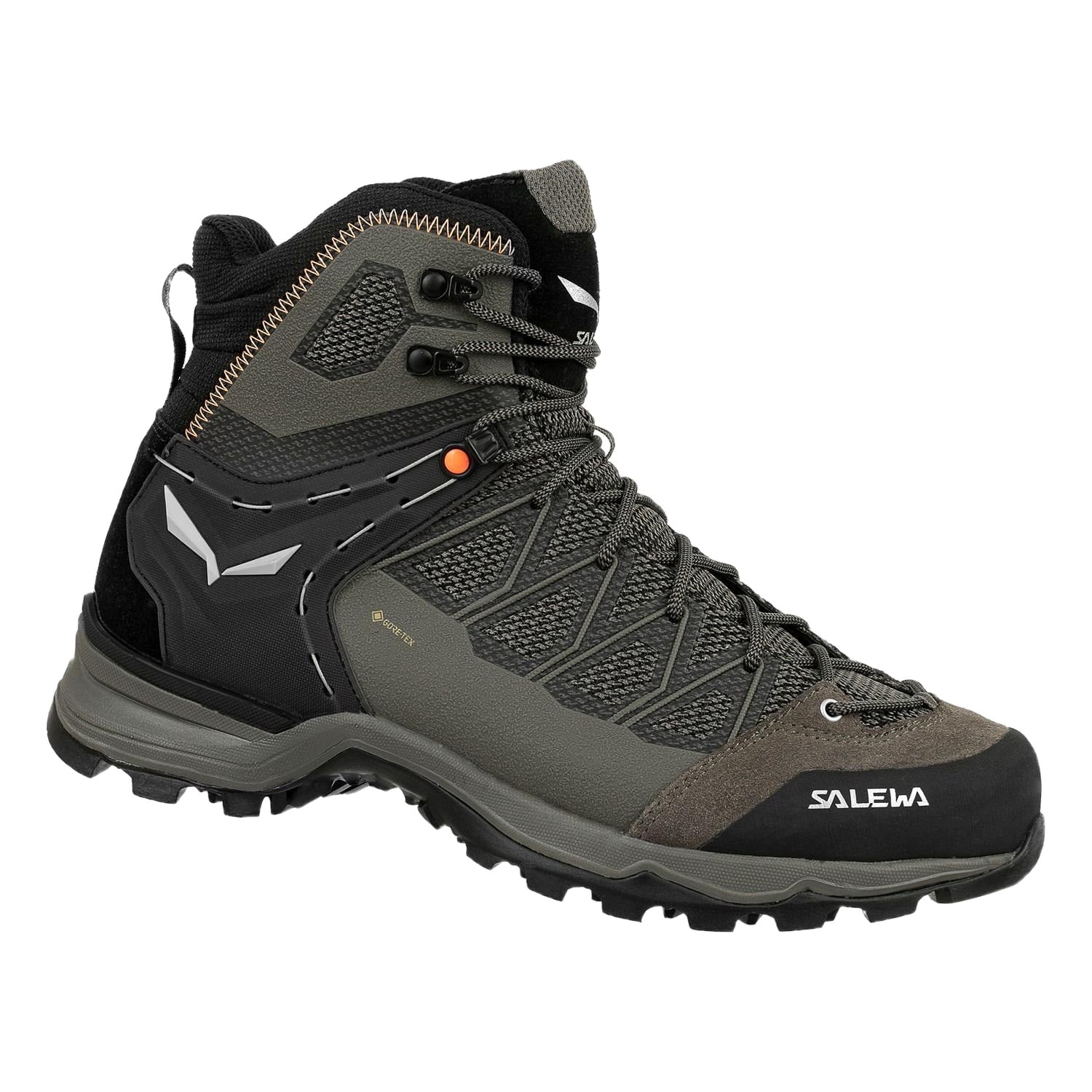 Bocanci trekking barbati Salewa Mountain Trainer Lite Mid GTX-Gri-45
