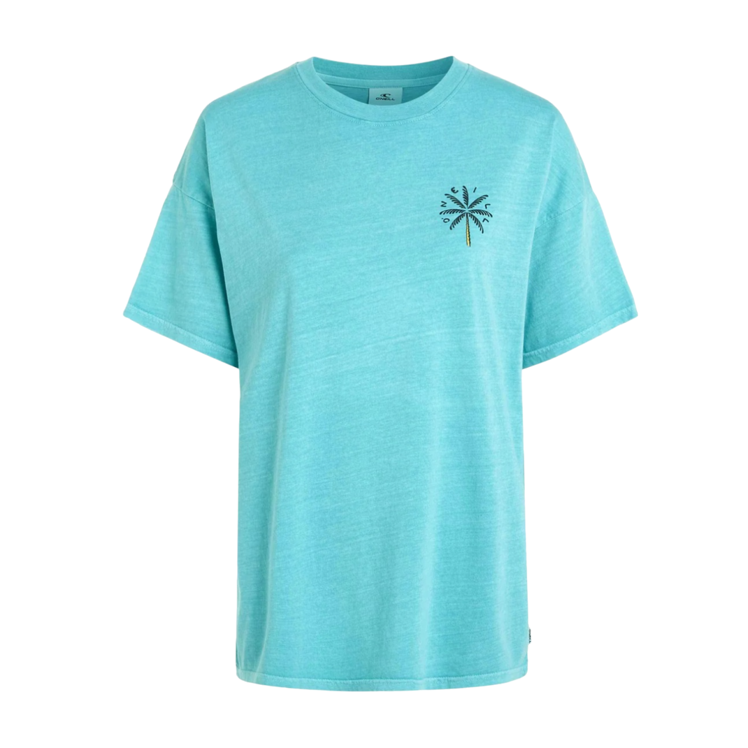 Tricou dama O'Neill Beach Vintage Hight On Tides-Albastru-XS