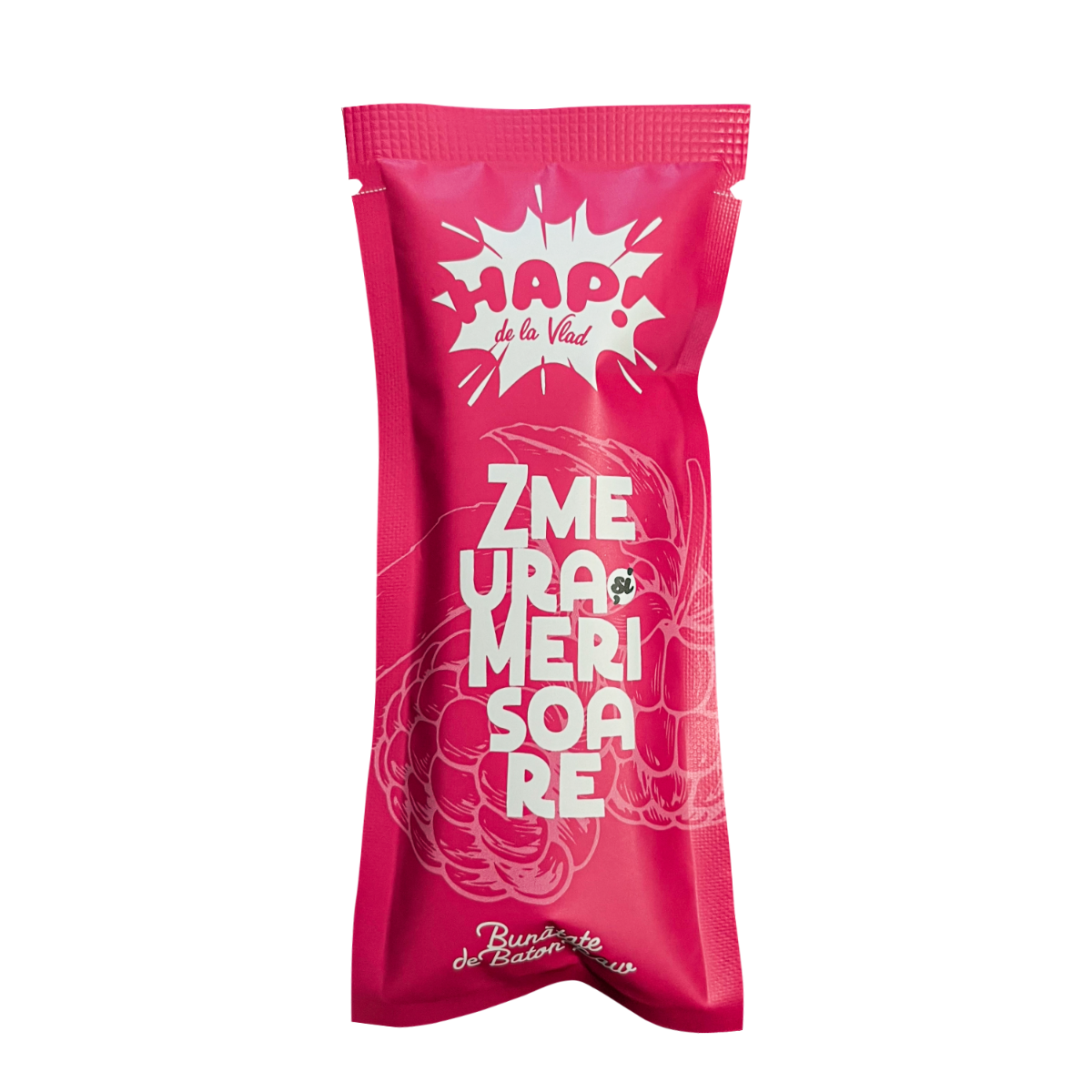 Baton Raw Vegan HAP de la Vlad- Aroma Zmeura/Merisoare