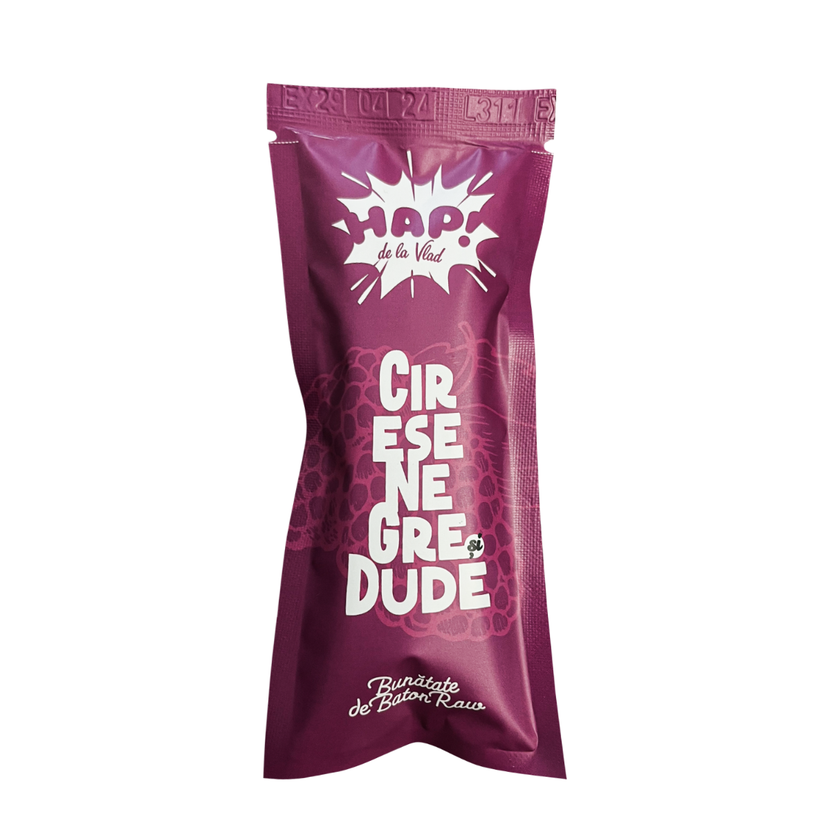 Baton Raw Vegan HAP de la Vlad-Aroma Cirese negre/Dude