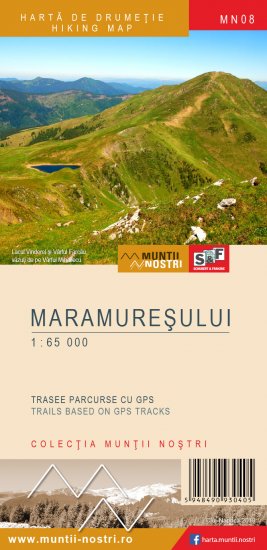 Harta de drumetie - Muntii Maramuresului MN08