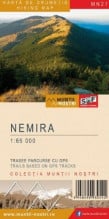 Harta de drumetie - Muntii Nemira MN27