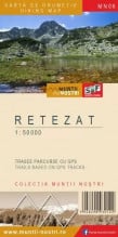 Harta de drumetie - Muntii Retezat MN06