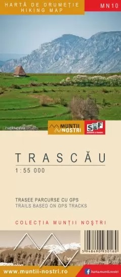 Harta de drumetie - Muntii Trascau MN10