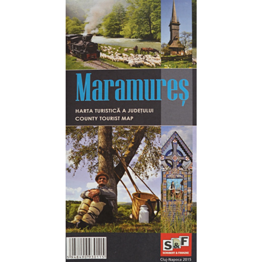 Harta Turistica a Judetului Maramures