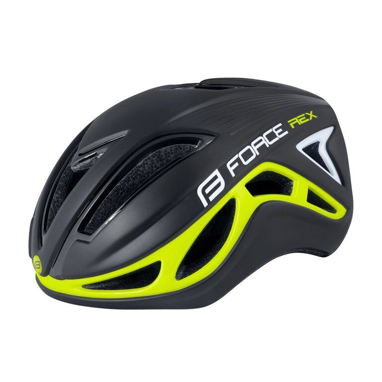Casca Force Rex-Negru/Lime-S/M