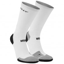 Sosete alergare Hilly Marathon Fresh Crew-Alb/Gri-S