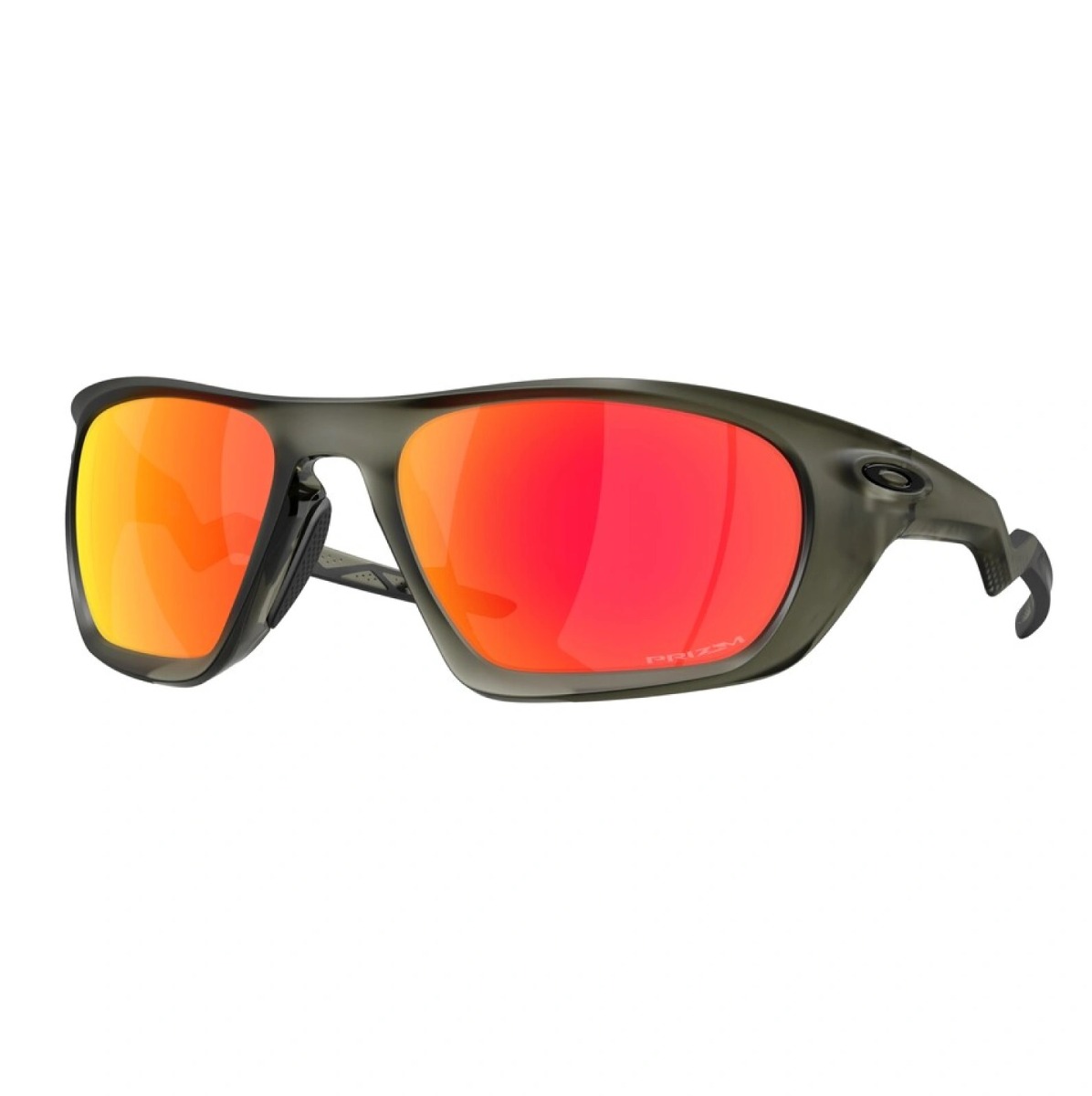 Ochelari de soare Oakley Lateralis Matte Olive Ink / Prizm Ruby