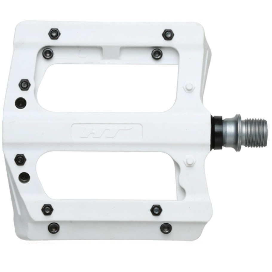 Pedale plastic HT PA12A-Alb