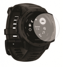 Set 2 folii protectie pentru Garmin Instinct