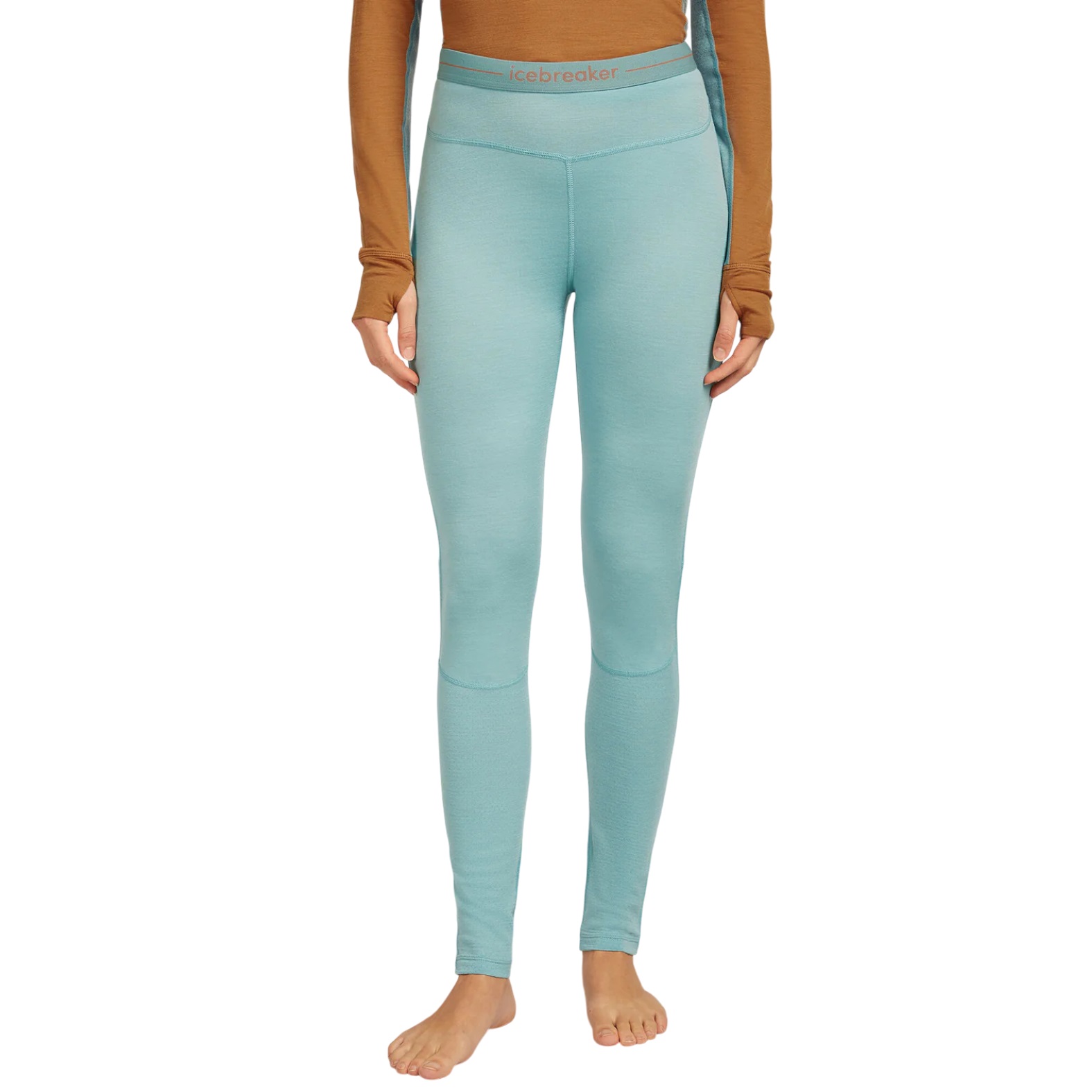 Pantaloni de corp merino dama Icebreaker 200 ZoneKnit-Bleu-S