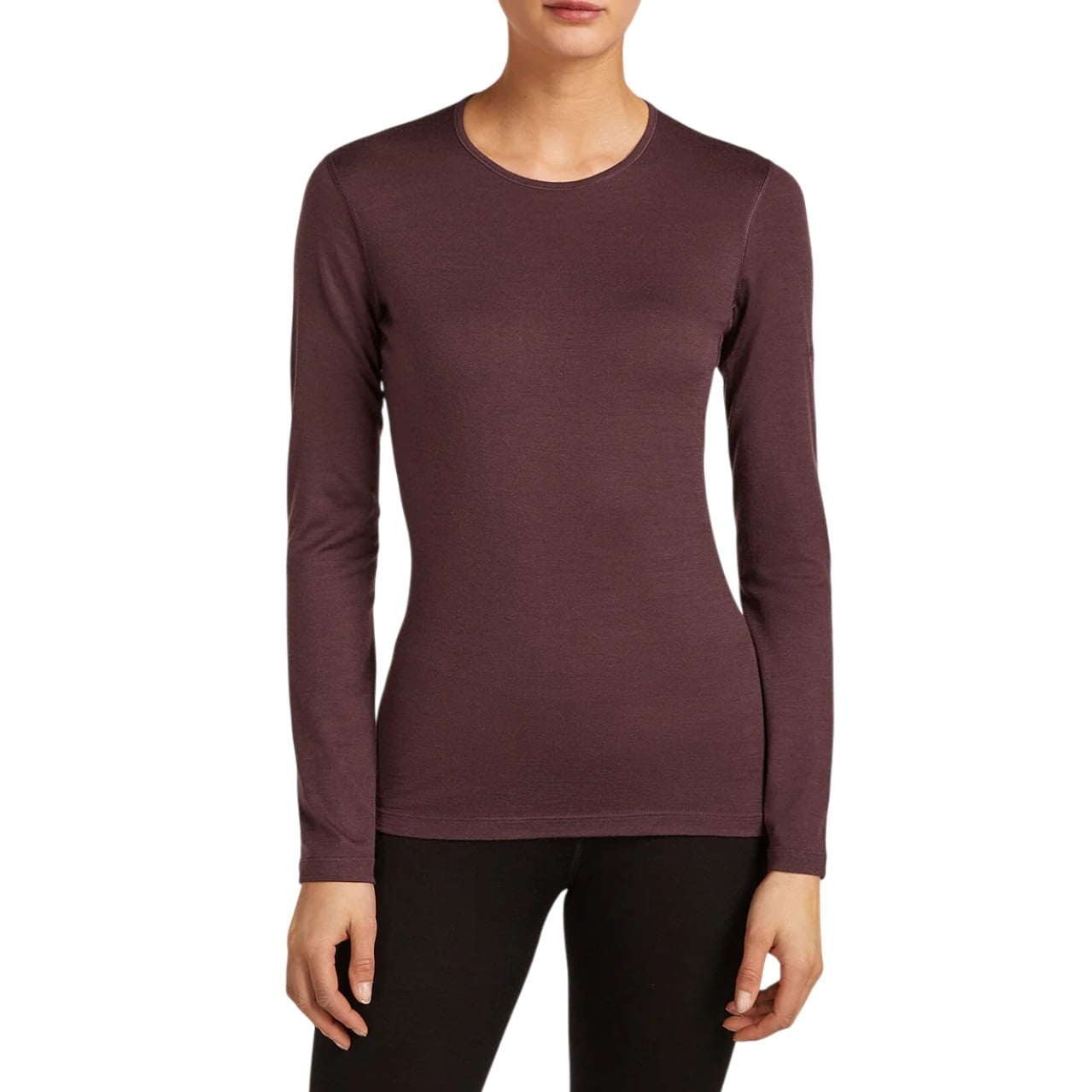 Bluza de corp merino dama Icebreaker 200 Oasis-Grena-XS