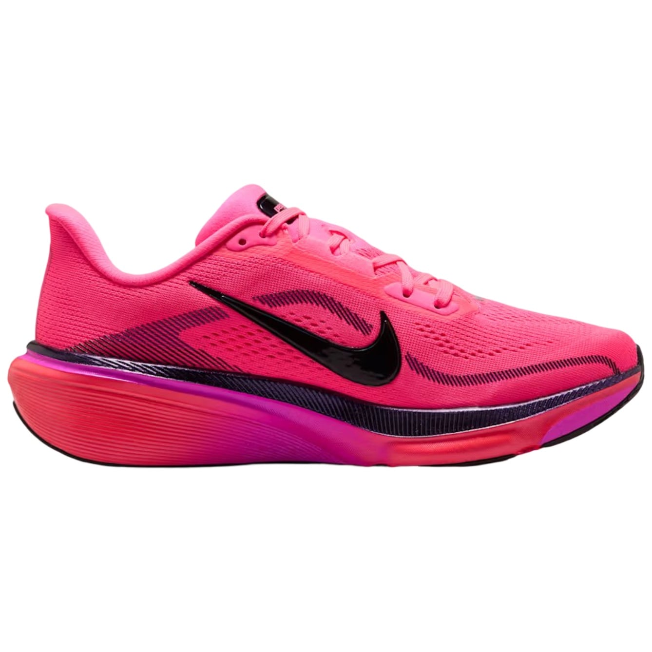 Pantofi alergare dama Nike Air Zoom Pegasus 42 FW 2026-Roz/Negru-37 1/2