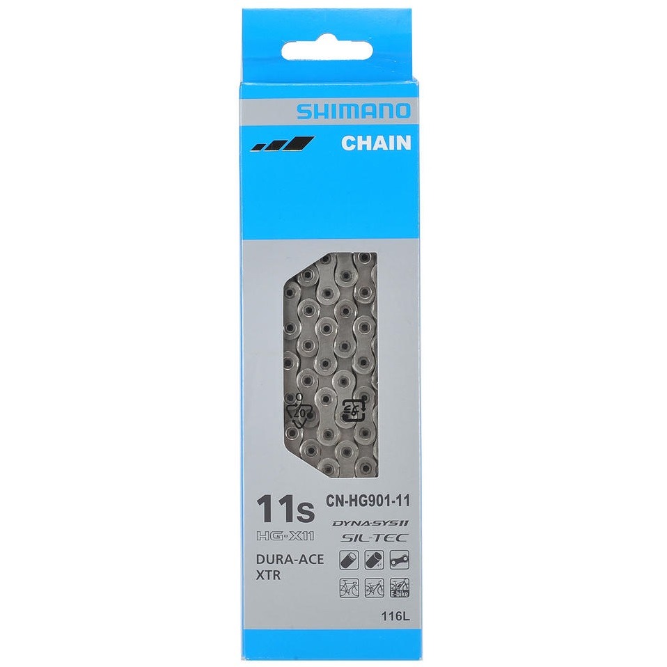 Lant Shimano CN-HG901, 116 zale, 11 viteze