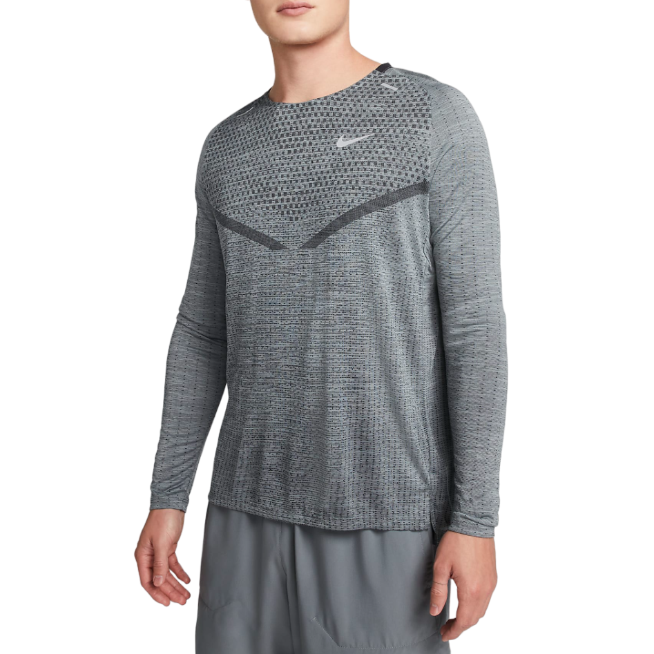 Bluza alergare barbati Nike Dri-FIT ADV TechKnit 