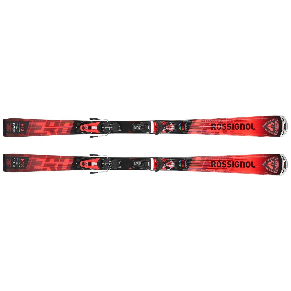 Schiuri Rossignol Hero Elite MT TI Konect + Legaturi NX12-Rosu/Negru-159
