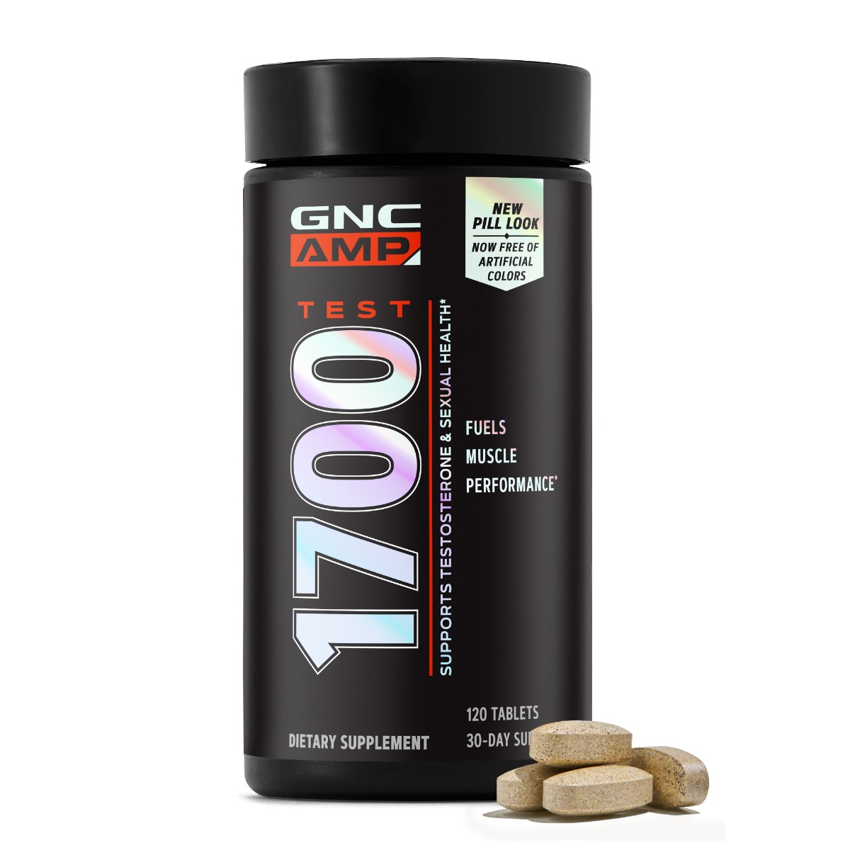 Suport pentru sanatatea sexuala GNC Amp Test 1700, Si Stimularea Testosteronului, 120 Tb
