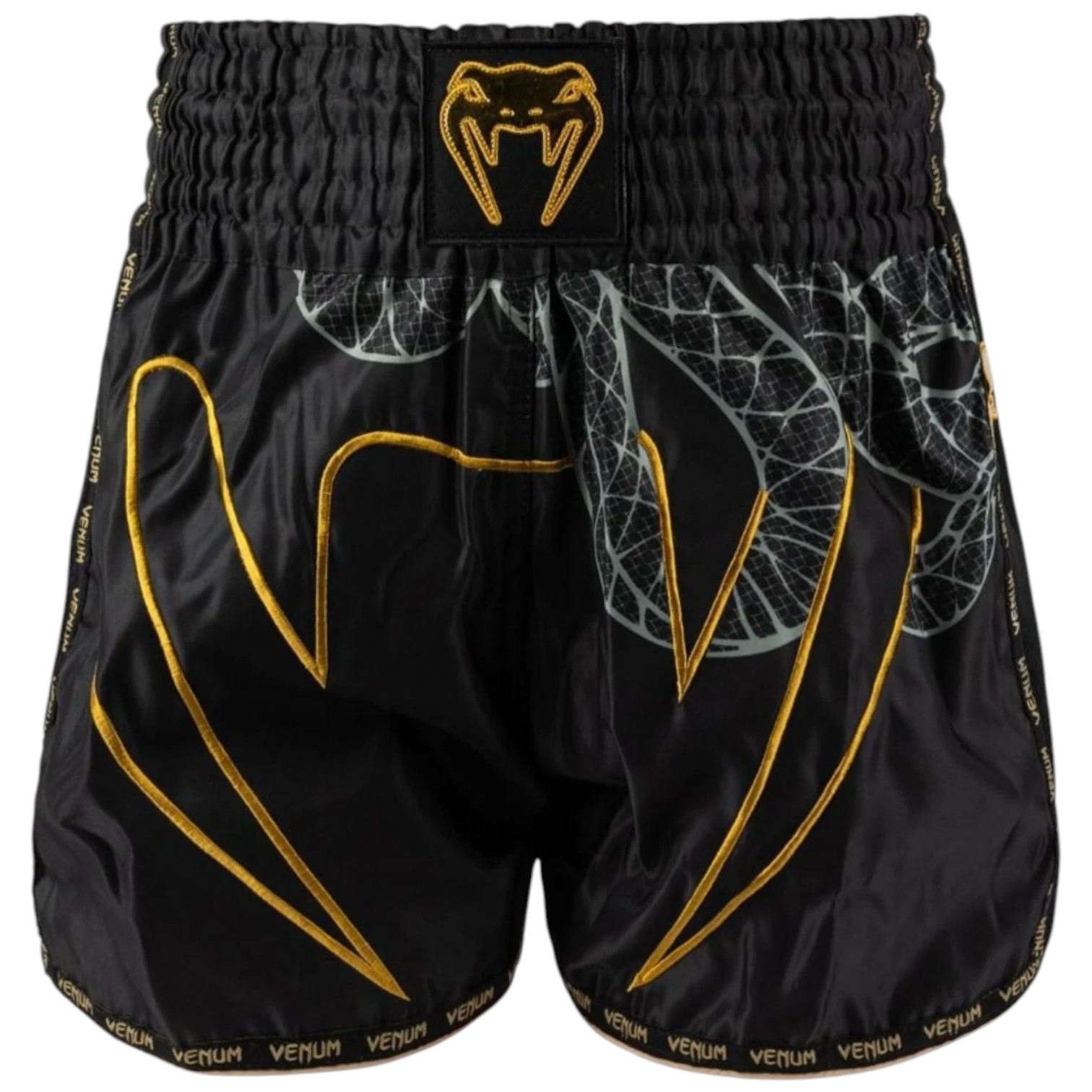 Sort antrenament Venum Serpenti Muay Thai-Negru-XL