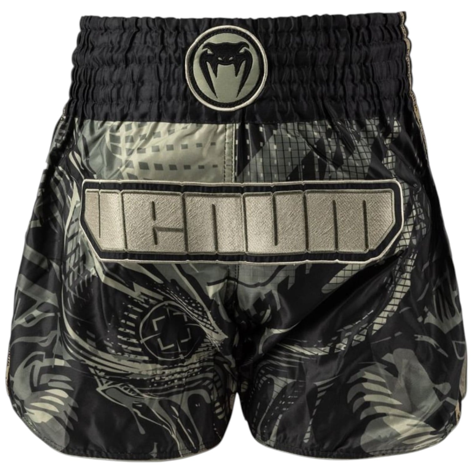 Sort antrenament Venum Invader Muay Thai -Negru/Bej-S