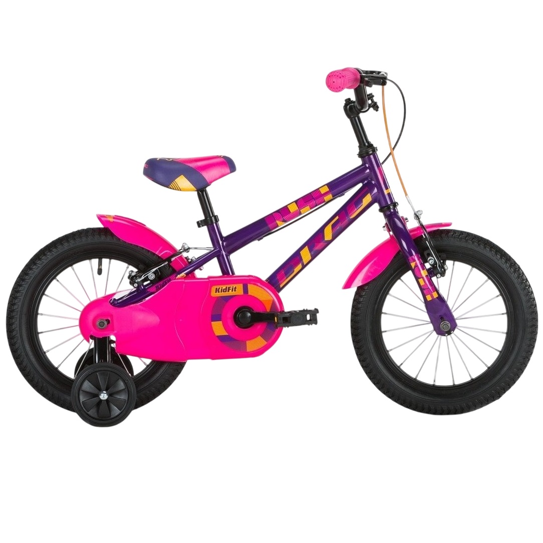 Bicicleta MTB copii Drag Rush 16" 2025-Mov/Roz