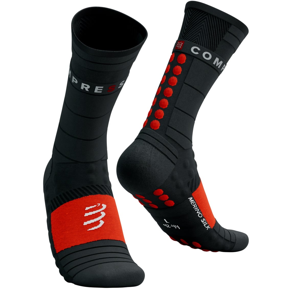 Sosete compresie alergare Compressport Pro Racing Winter Run