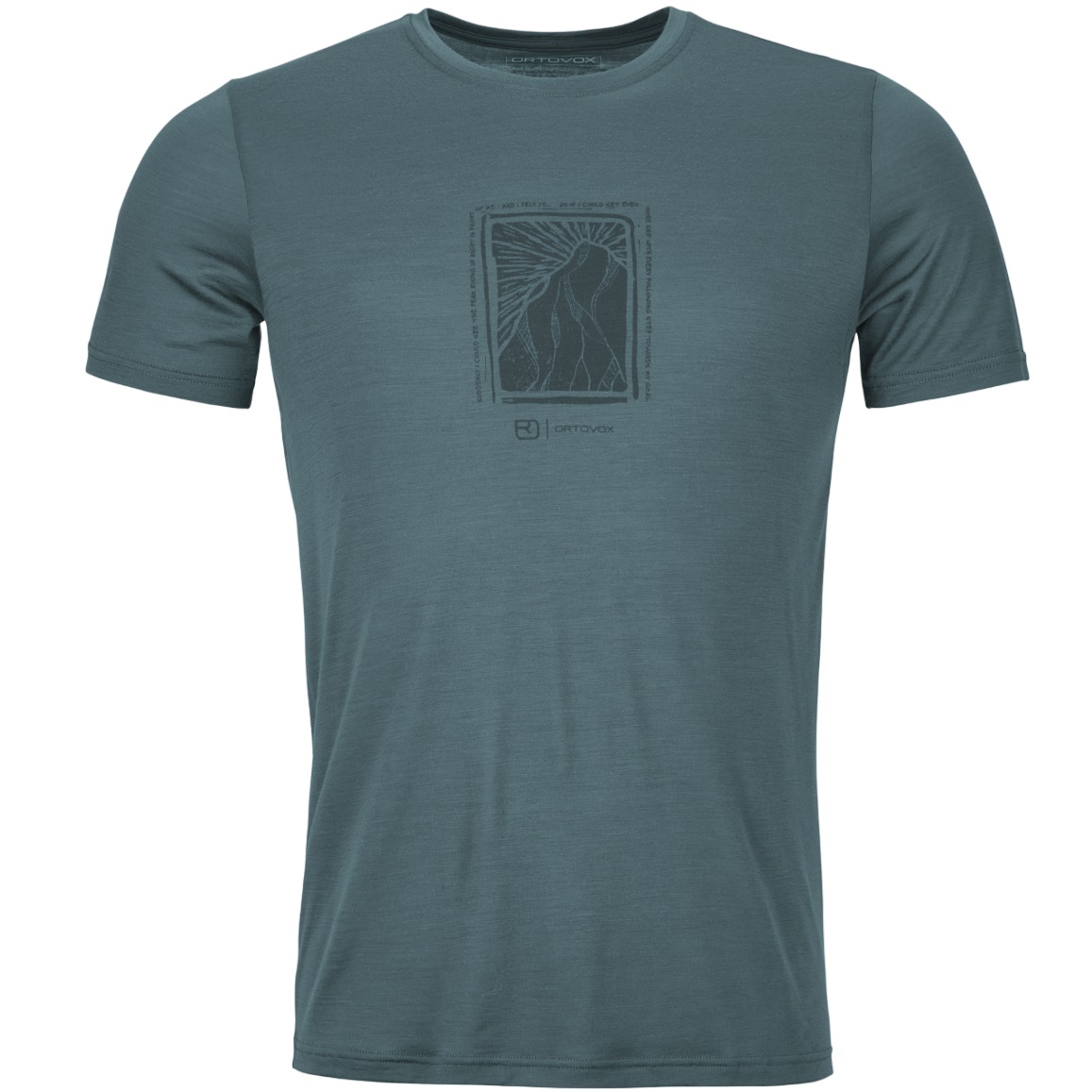 Tricou merino barbati Ortovox 120 Cool Tec MTN Cut