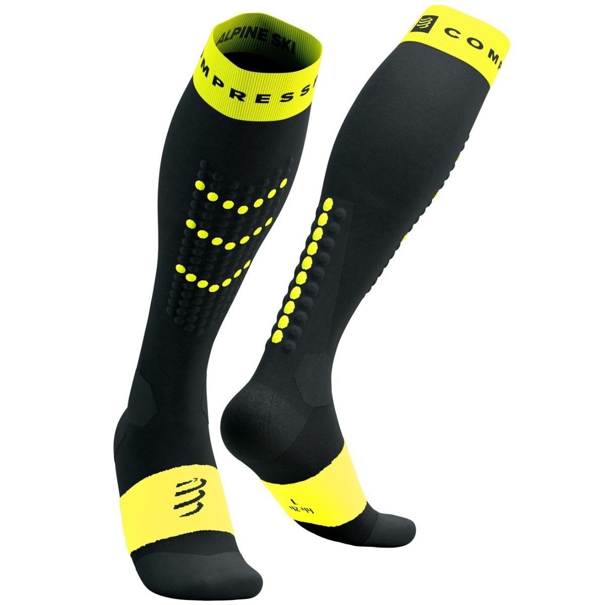 Sosete compresie schi Compressport Alpine Ski Full FW 2024