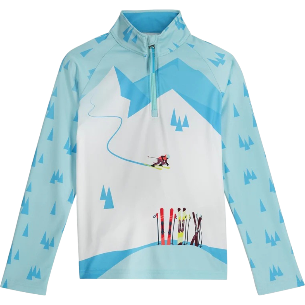 Bluza schi copii Spyder Surface 1/2 Zip 2026