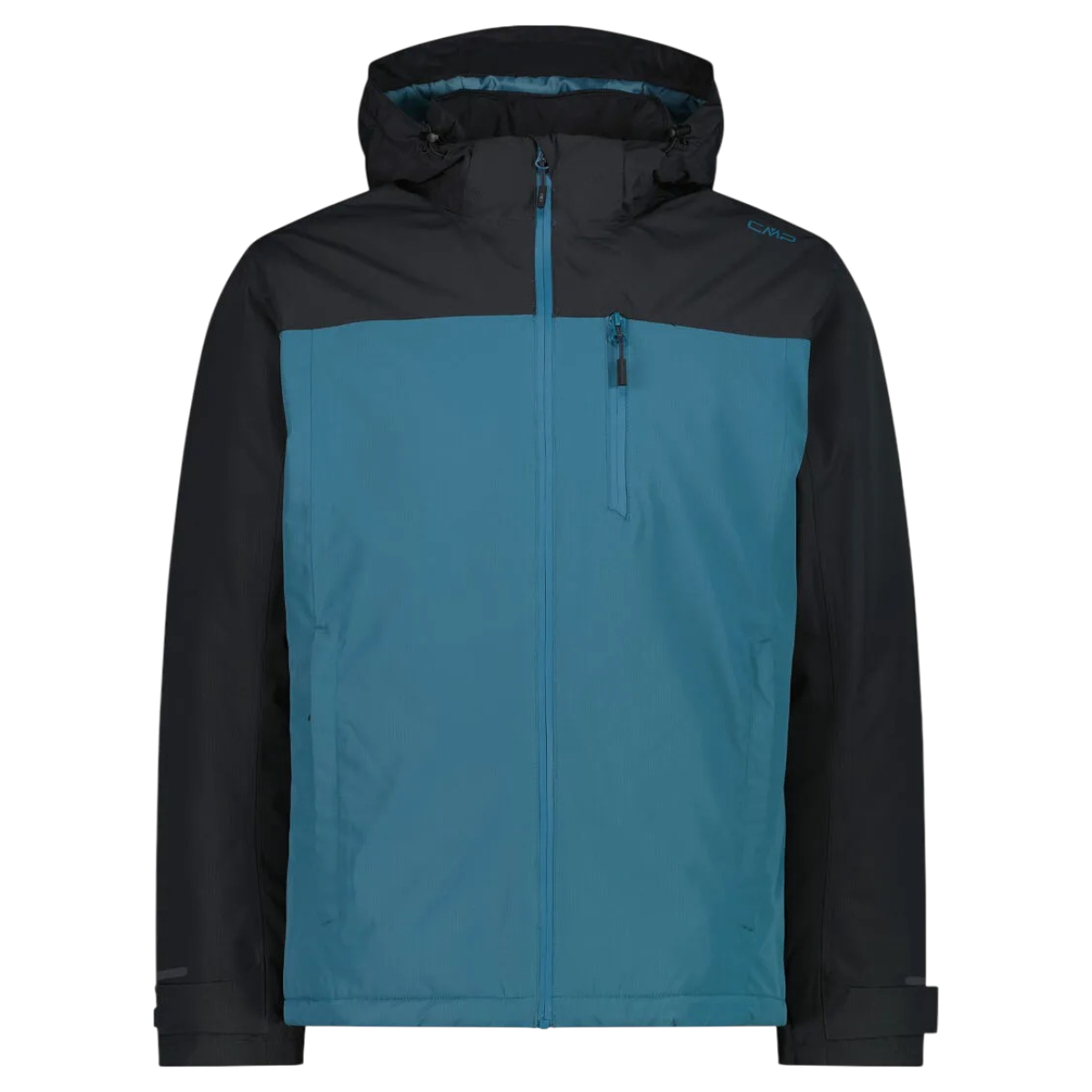 Jacheta barbati CMP Man Jacket Zip Hood 35Z1537-Antracit/Verde-50